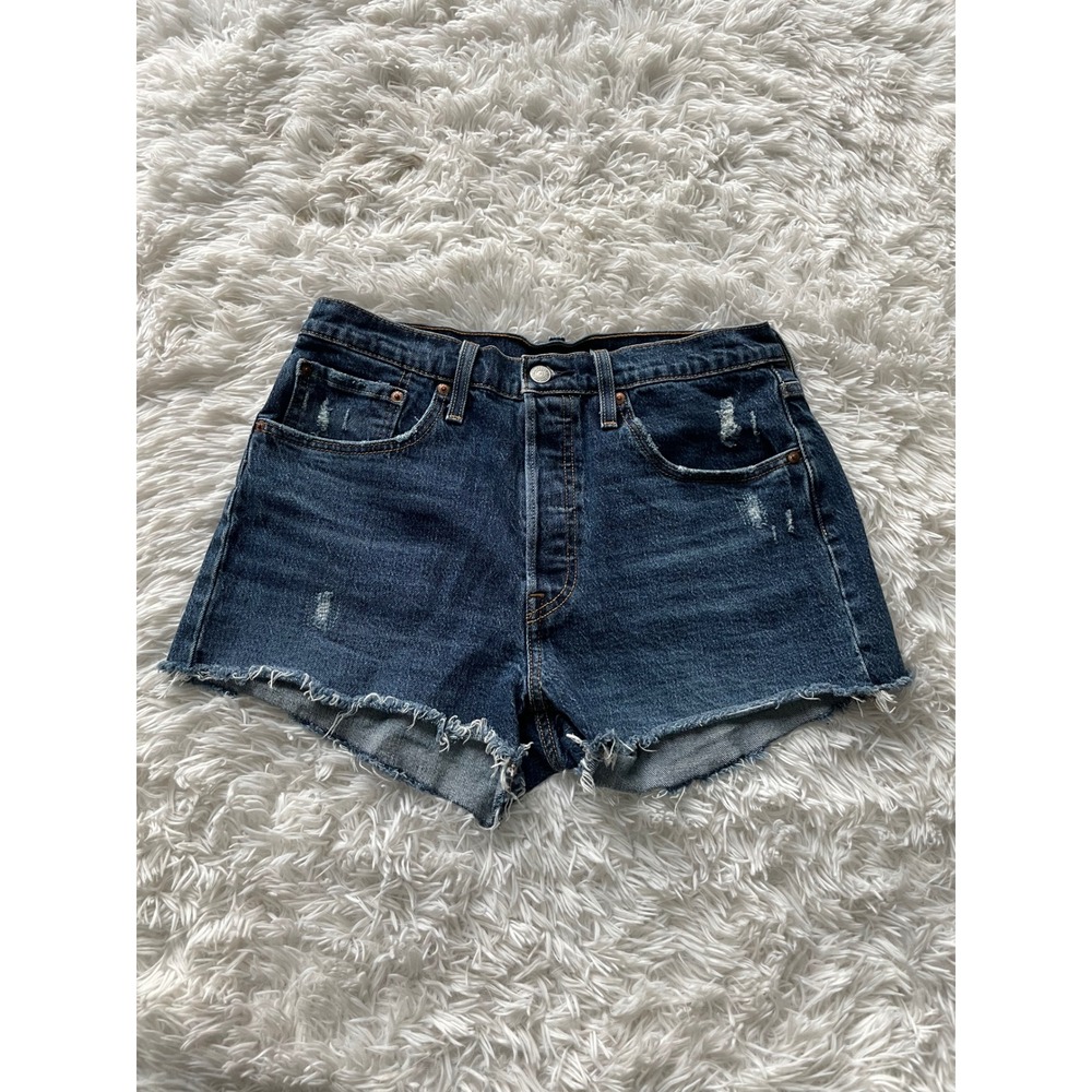 Levi's 501 Original Button Fly Denim Shorts